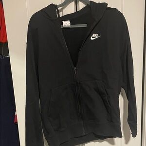 Nike Black Full-Zip Hoodie